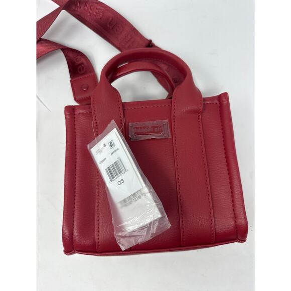 Madden Girl Teddy Mini Tote - Maroon - Picture 1 of 4